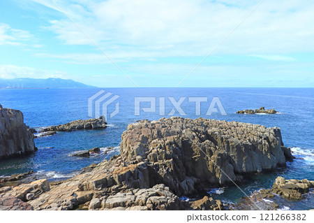 Scenery of Tojinbo, Sakai City, Fukui Prefecture 121266382