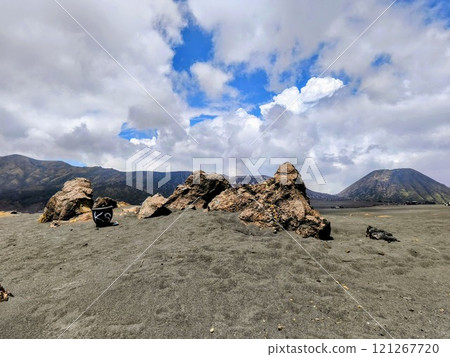 A breathtaking view of Mount Bromo, Indonesia. 121267720