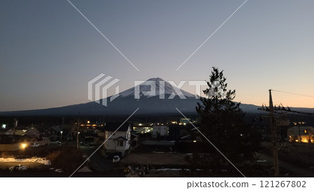 富士日落 富士日落 121267802