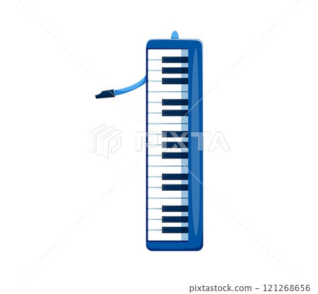 Melodica musical instrument font 1 digit symbol. Musician free reed musical instrument English ABC isolated vector figure or number, orchestra or jazz band melodica alphabet arabic typeset one digit Melodica musical instrument font 1 digit symbol. Musician free reed musical instrument English ABC isolated vector figure or number, orchestra or jazz band melodica alphabet arabic typeset one digit 121268656
