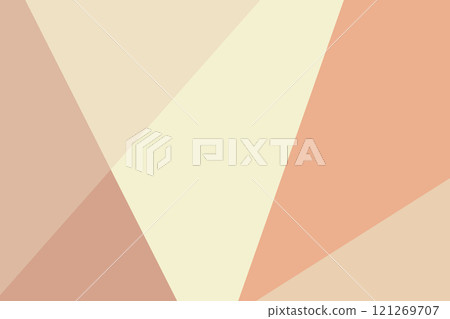 Minimalist Geometric Abstract with Warm Tones 121269707