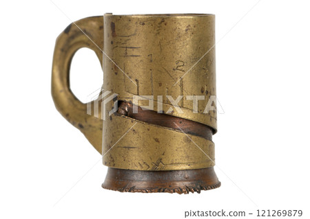 Antique black powder measure for loading cartridge. 121269879