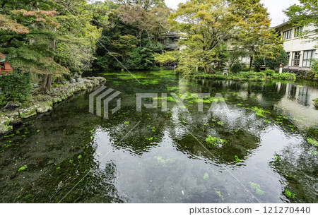 Fujisan Hongu Sengen Taisha Shrine, Wakutama Pond, Fujinomiya City, Shizuoka Prefecture Fujisan Hongu Sengen Taisha Shrine, Wakutama Pond, Fujinomiya City, Shizuoka Prefecture 121270440