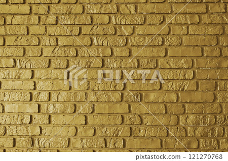 Yellow colored brick wall texture, architecture building, masonry of stone blocks background Yellow colored brick wall texture, architecture building, masonry of stone blocks background 121270768