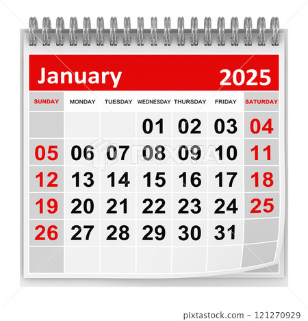Calendar - January 2025 Calendar - January 2025 121270929
