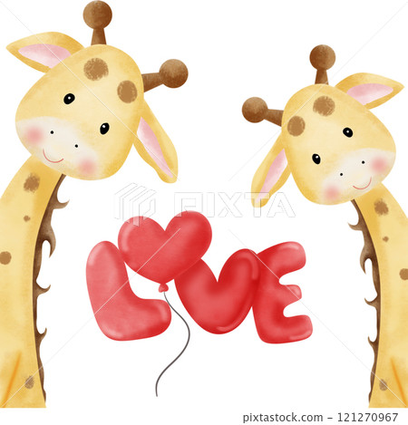 giraffe with love giraffe with love 121270967