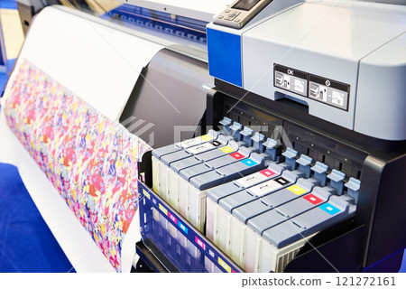 Sublimation wide printer for textiles and advertising 121272161