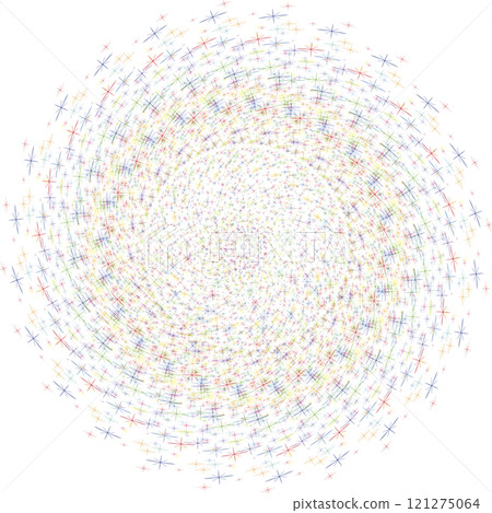 maremagnum colored stars texture. Background colors red, magenta, lilac, blue, cyan, green, orange and yellow 121275064