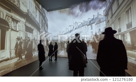 An Engaging and Dynamic Historical Buildings Installation Featuring Stunning Visual Effects 121276180