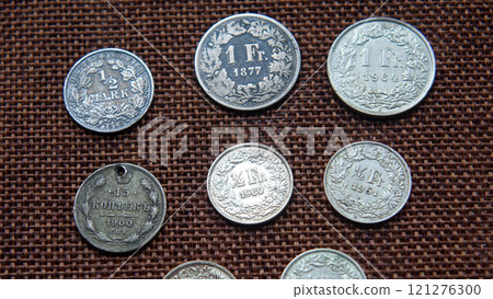 Antique Silver Coins From Switzerland, Germany and the Russian Empire Antique Silver Coins From Switzerland, Germany and the Russian Empire 121276300