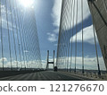 Vasco da Gama Bridge, the longest suspension bridge in Portugal 121276670