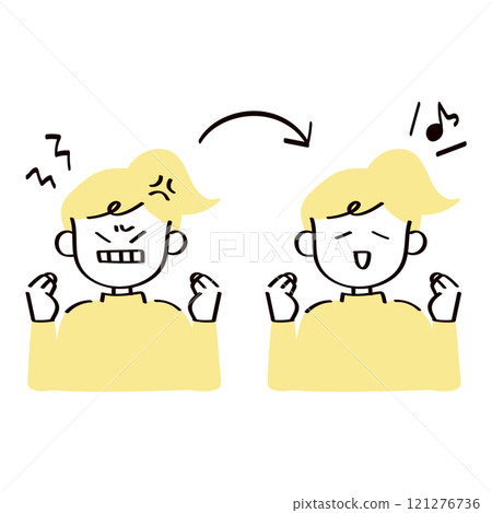 Angry woman and grumpy woman Angry woman and grumpy woman 121276736