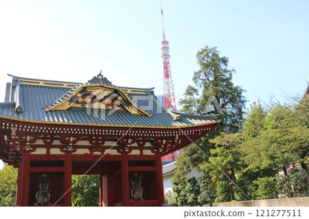Shiba Zojoji和東京鐵塔 121277511