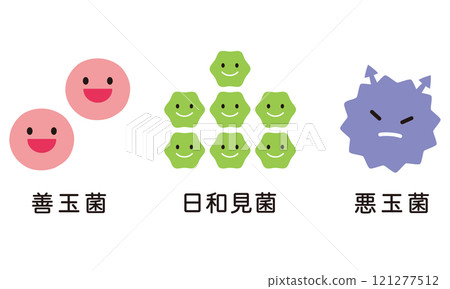 Balance of intestinal bacteria - Intestinal flora 121277512