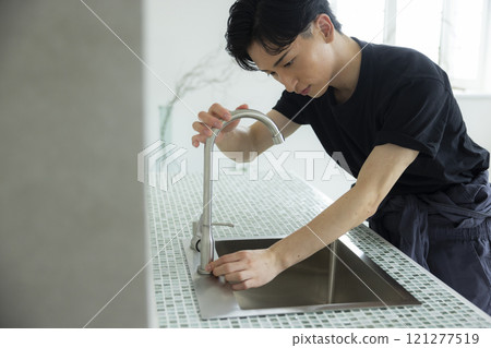 Plumbing man Plumbing man 121277519