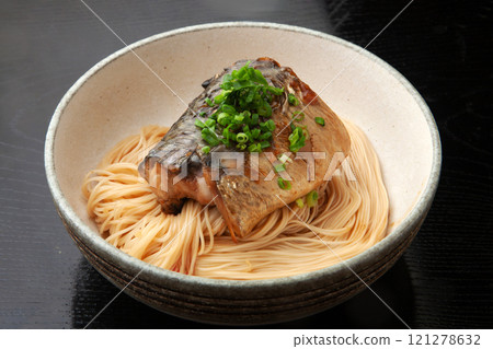 烤鯖魚掛麵 烤鯖魚掛麵 121278632