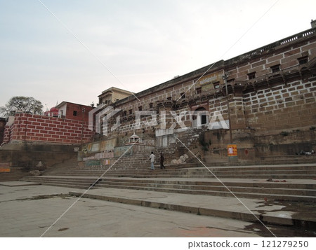 Varanasi is a city on the Ganges river in northern India that has a central place in pilgrimage, death, and mourning in the Hindu world. Varanasi is a city on the Ganges river in northern India that has a central place in pilgrimage, death, and mourning in the Hindu world. 121279250