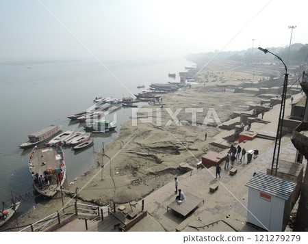 Varanasi is a city on the Ganges river in northern India that has a central place in pilgrimage, death, and mourning in the Hindu world. Varanasi is a city on the Ganges river in northern India that has a central place in pilgrimage, death, and mourning in the Hindu world. 121279279