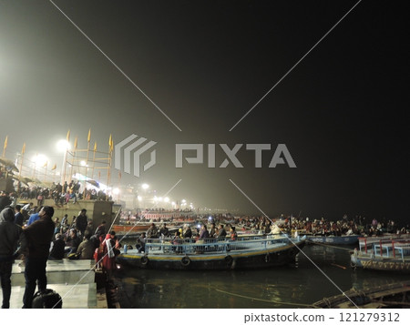 Varanasi is a city on the Ganges river in northern India that has a central place in pilgrimage, death, and mourning in the Hindu world. Varanasi is a city on the Ganges river in northern India that has a central place in pilgrimage, death, and mourning in the Hindu world. 121279312