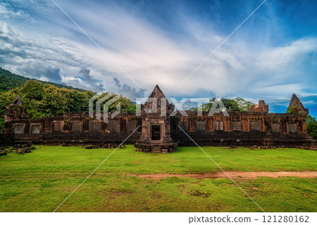 Vat Phou or Wat Phu is the UNESCO world heritage site in Champasak Province, Southern Laos. Vat Phou or Wat Phu is the UNESCO world heritage site in Champasak Province, Southern Laos. 121280162