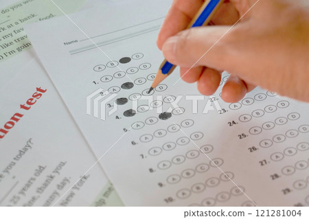 English conversation test in classroom English conversation test in classroom 121281004