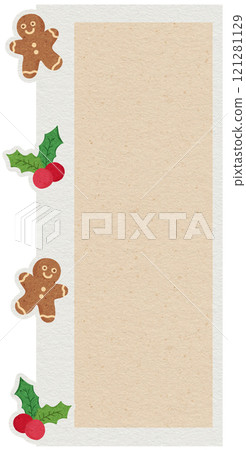 Christmas themed bookmarks 121281129