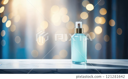 《AI image》Cosmetics image White bottle 《AI image》Cosmetics image White bottle 121281642