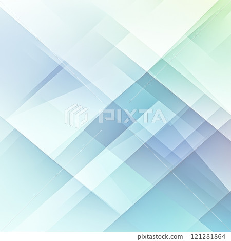 Blue and green geometric pattern abstract background 121281864
