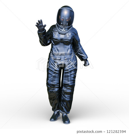 Female astronaut 121282394