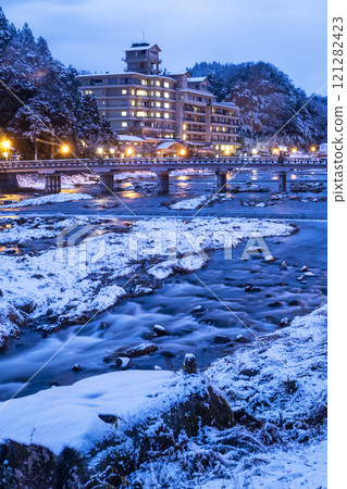三朝溫泉雪景 121282423