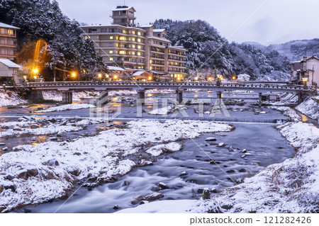 三朝溫泉雪景 121282426