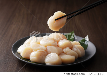 北海道鄂霍次克產扇貝 121283439