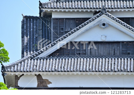 Kumamoto Castle: Damage to Uto Yagura on the verge of demolition 121283713