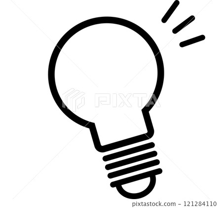 靈感燈泡圖示說明 靈感燈泡圖示說明 121284110