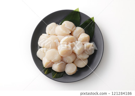 一堆扇貝 121284186