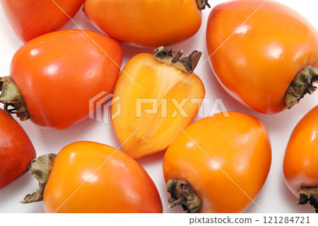 Delicious looking persimmon Delicious looking persimmon 121284721