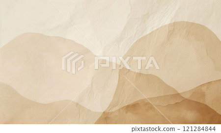 A textured abstract background with organic shapes and neutral tones A textured abstract background with organic shapes and neutral tones 121284844
