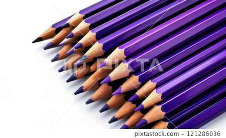 AI Image: Purple colored pencil 121286036