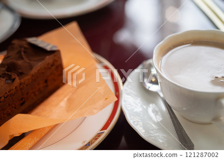 To drink coffee 121287002