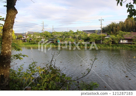 Sasayama Castle Moat Hyogo Prefecture Historic Site 121287183