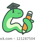With a Snake - Pencil 2 121287504
