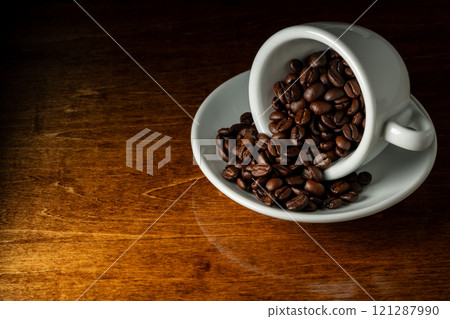咖啡豆 豆 豆子 121287990