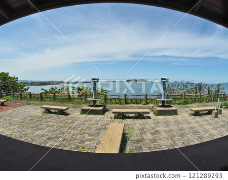 彥島美景公園位於下關市風浪十字路口。 彥島美景公園位於下關市風浪十字路口。 121289293