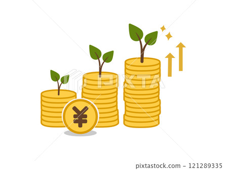 透過成功的資產管理增加資金的例證 121289335