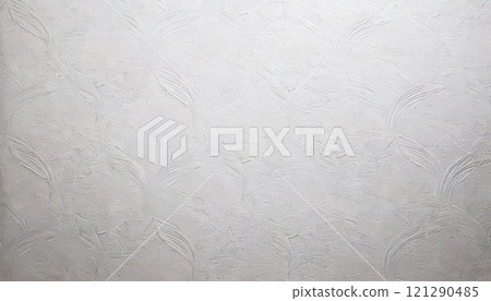《AI Image》White wallpaper with a subtle pattern 《AI Image》White wallpaper with a subtle pattern 121290485