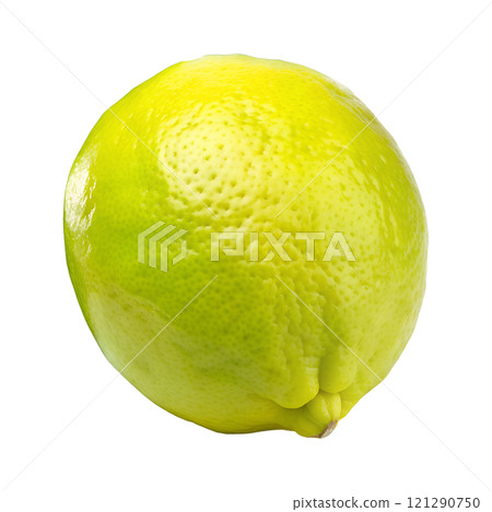 Lemon on an isolated background, easy to use in any decoration Lemon on an isolated background, easy to use in any decoration 121290750