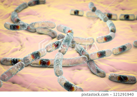 Bacillus cereus bacteria 121291940