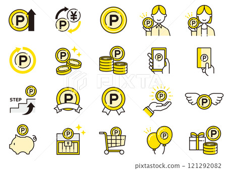 Point Utilization Icons 03 Point Utilization Icons 03 121292082