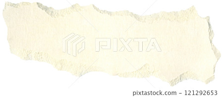 Real torn crumpled beige textured paper piece for used as background or backdrop. For scrapbooking, paper collage making. Real torn crumpled beige textured paper piece for used as background or backdrop. For scrapbooking, paper collage making. 121292653