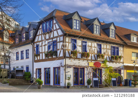 Street in Idstein, Germany Street in Idstein, Germany 121293188